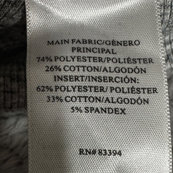 Etonic Women’s Sweatshirt XS Gray Long Sleeve Athletic Pullover with Side Zip - Picture 5 of 6